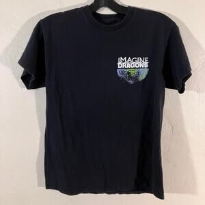 Imagine Dragons Black Mercury World Tour Band‎ Tee